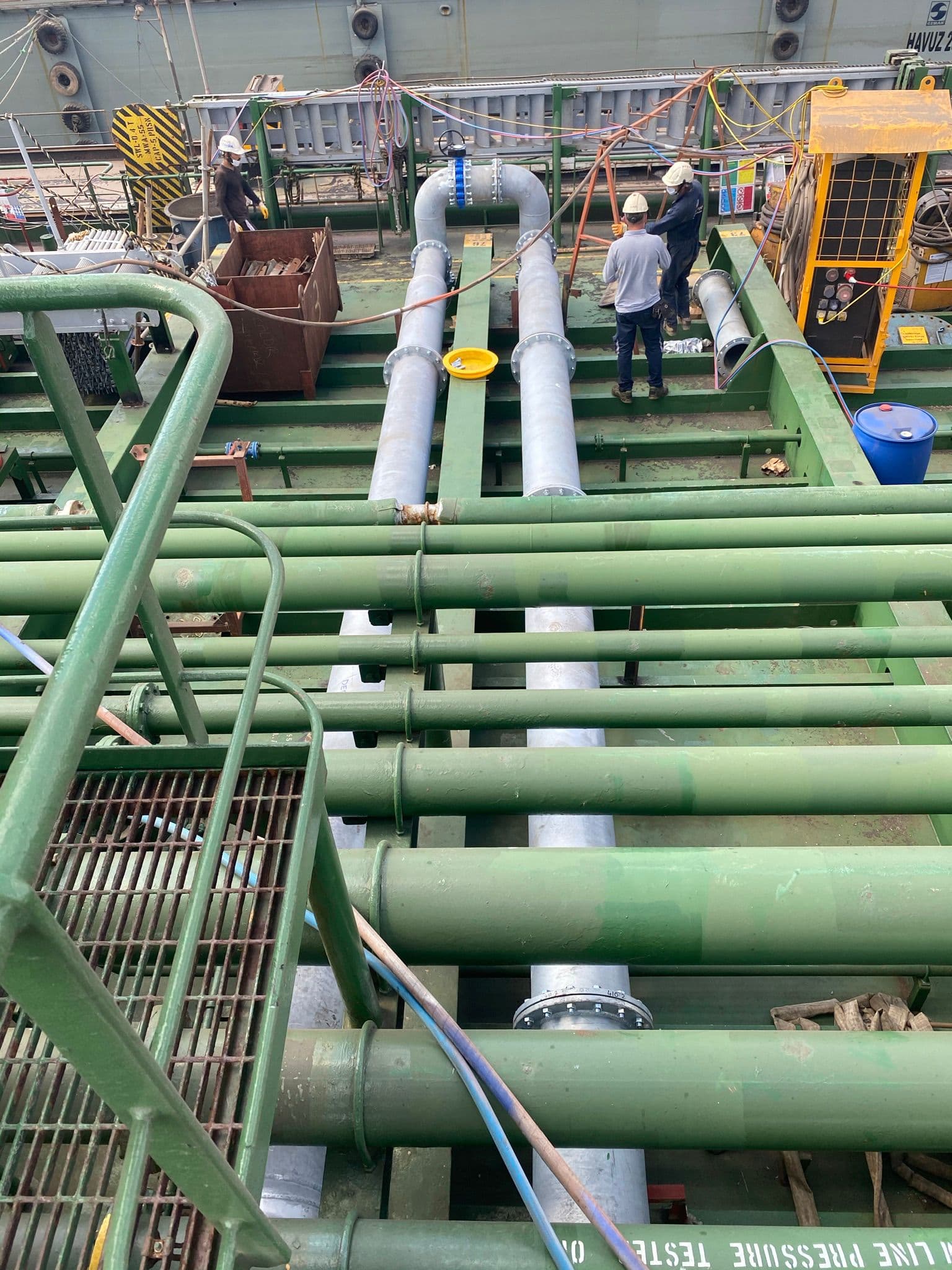 BWTS DECK HOUSE BORU MONTAJ5