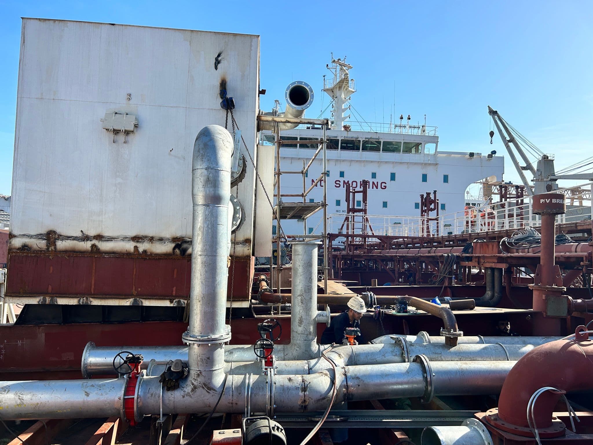 BWTS DECK HOUSE BORU MONTAJ51jpg